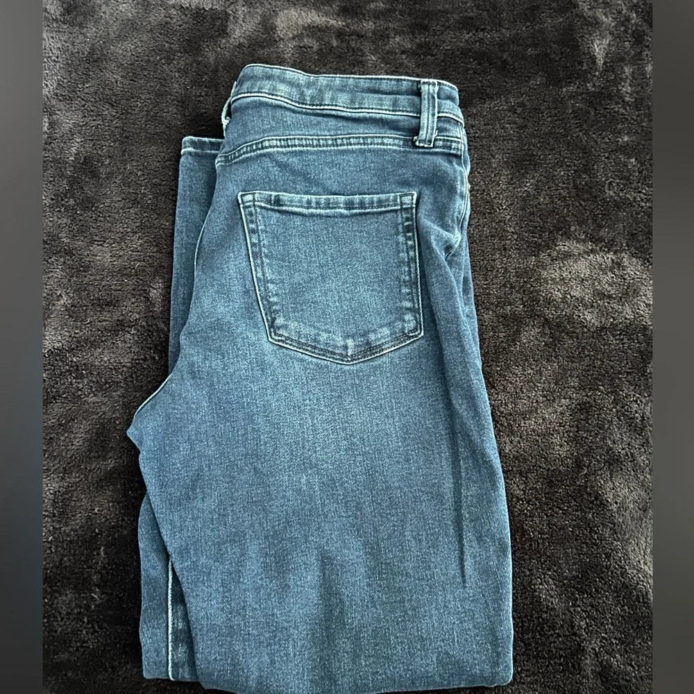 LC Lauren Conrad Skinny Dark Wash Jeans Size 14 - Picture 3 of 3